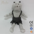 2014 Hot Selling Plush CatToys with Sweater (CA130138-A) Plush Cat Gifts Toys